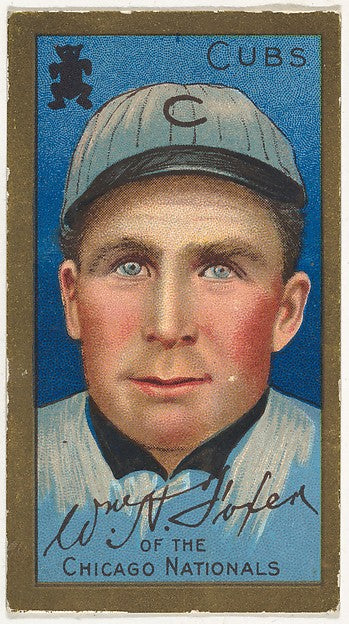 :William A. Foxen Chicago Cubs National League from the "Bas-16x12"(A3) Poster