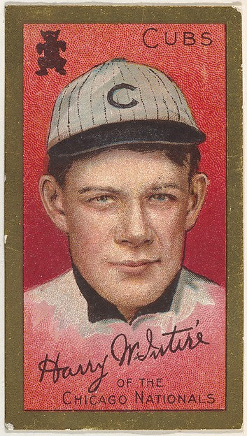 :Harry McIntire Chicago Cubs National League from the "Baseb-16x12"(A3) Poster