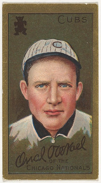 :Orval Overall Chicago Cubs National League from the "Baseba-16x12"(A3) Poster