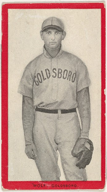 :Wolf Goldsboro East Carolina League from the Baseball Playe-16x12"(A3) Poster