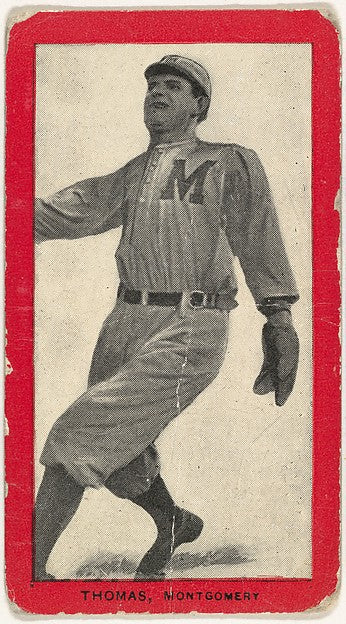 :Thomas Montgomery Southern Association from the Baseball Pl-16x12"(A3) Poster