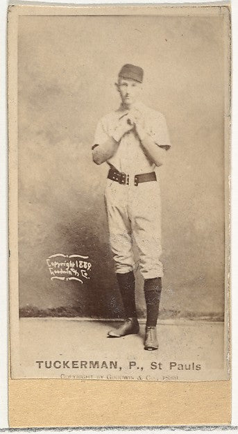 :William H. Tuckerman Pitcher St. Paul Apostles from the Old-16x12"(A3) Poster