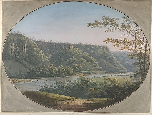 View of the Round Howe near Richmond  Yorkshire  England 1788,16x12"(A3) Poster