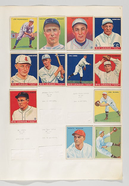 :Album 325 page 7 1933-16x12"(A3) Poster