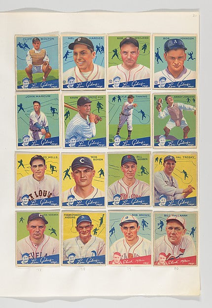 :Album 325 page 20 1934-16x12"(A3) Poster