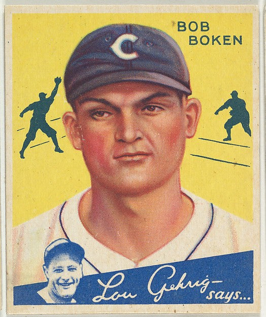 :Bob Boken Chicago White Sox 1934-16x12"(A3) Poster