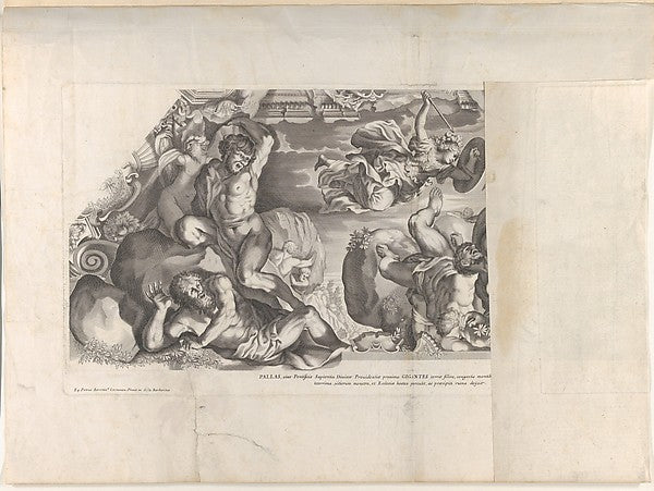 Anonymous, Italian, 17th century, After Pietro da Cortona - Mi, Poster Print Wall Art