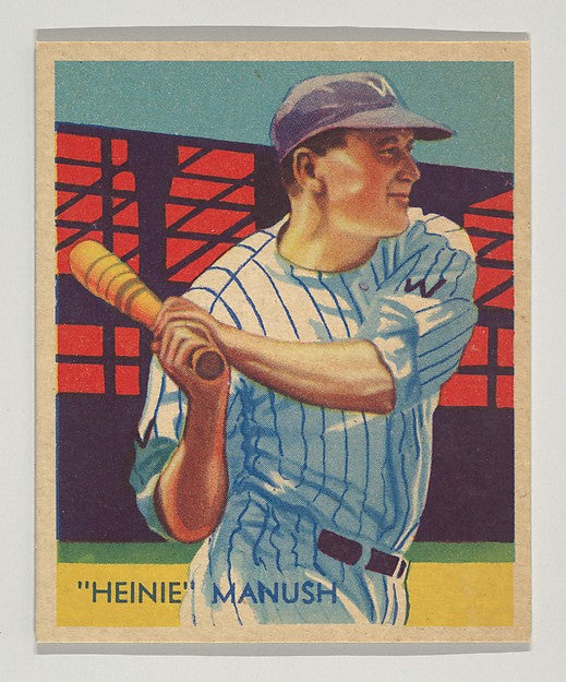 :"Heinie" Manush-16x12"(A3) Poster