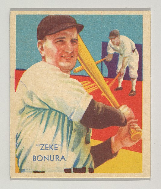 :"Zeke" Bonura-16x12"(A3) Poster