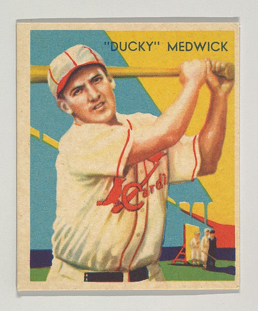 :"Ducky" Medwick-16x12"(A3) Poster