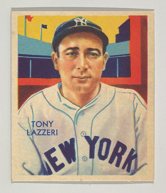 :Tony Lazzeri-16x12"(A3) Poster