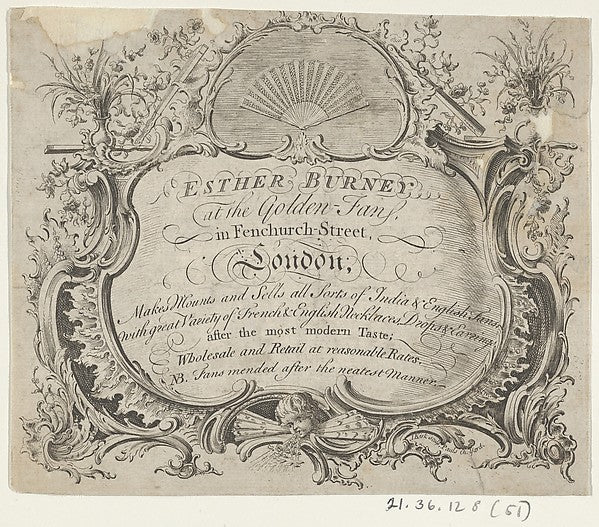 Anonymous, British, late 18th to early 19th century:Trade ca-16x12"(A3) Poster