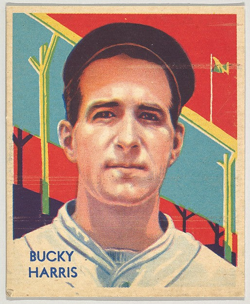 :Bucky Harris-16x12"(A3) Poster