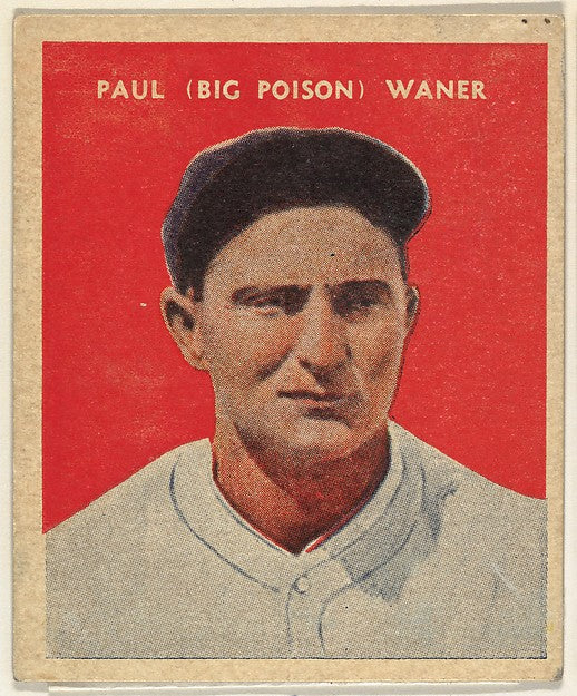 :Paul Waner Outfielder Pittsburgh National League-16x12"(A3) Poster