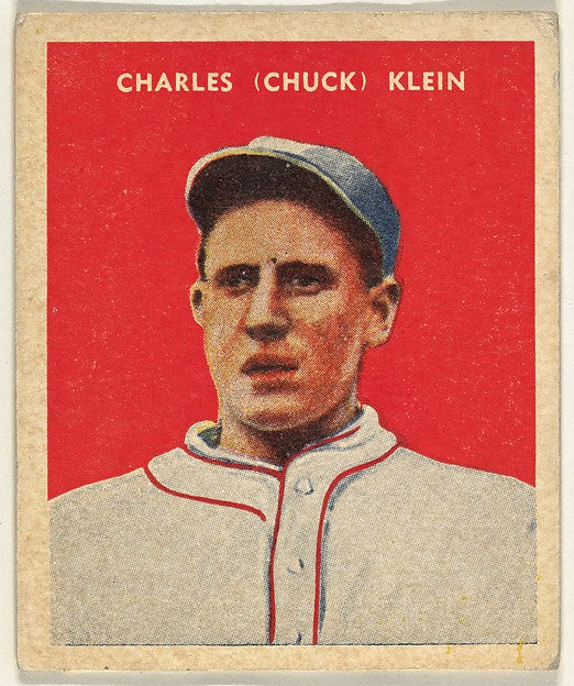 :Charles Klein Outfielder Philadelphia N.L.-16x12"(A3) Poster