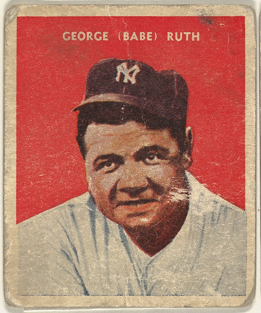 :George Ruth Outfielder New York A.L.-16x12"(A3) Poster