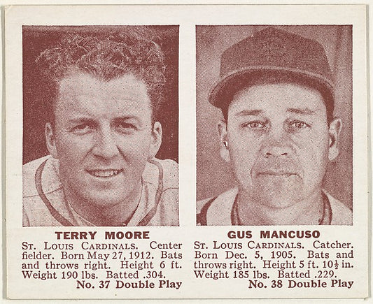 :Terry Moore Gus Mancuso-16x12"(A3) Poster