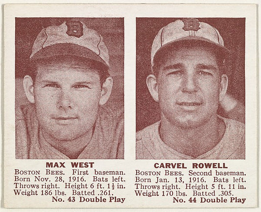 :Max West Carvel Rowell-16x12"(A3) Poster