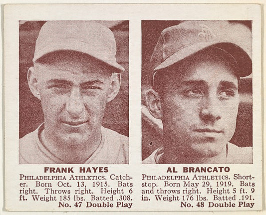 :Frank Hayes Al Brancato-16x12"(A3) Poster