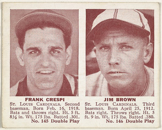 :Frank Crespi Jim Brown-16x12"(A3) Poster
