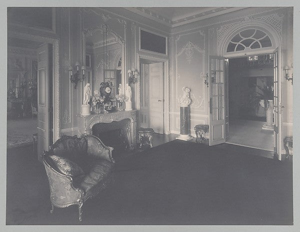 Anonymous, American, 19th to 20th centuries:Hallway Hopedene-16x12"(A3) Poster