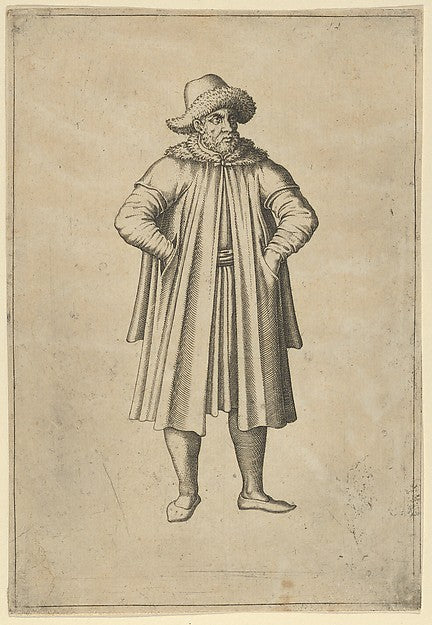 Anonymous, After Léon Davent:Ragusej Merchant from 'Les quat-16x12"(A3) Poster