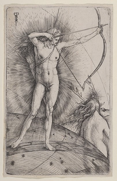 Apollo and Diana c1503–5-Jacopo de' Barbari,  Poster Print Wall Art