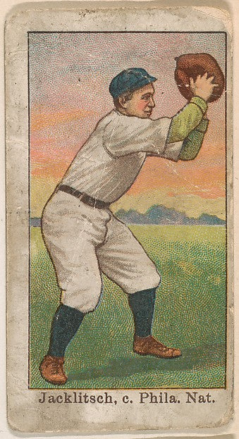 :Jacklitsch Catcher Philadelphia National League from the 50-16x12"(A3) Poster