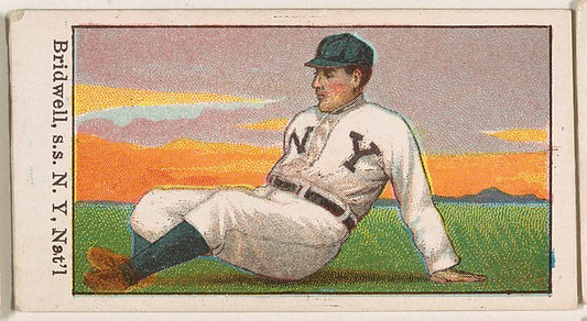 :Bridwell Shortstop New York National League from the 50 Bal-16x12"(A3) Poster