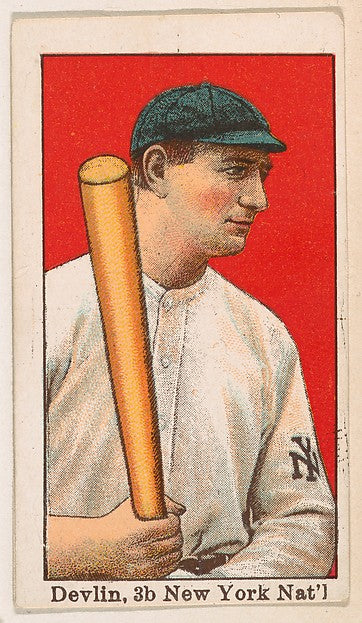 :Devlin 3rd Base New York National League from the 50 Ball P-16x12"(A3) Poster