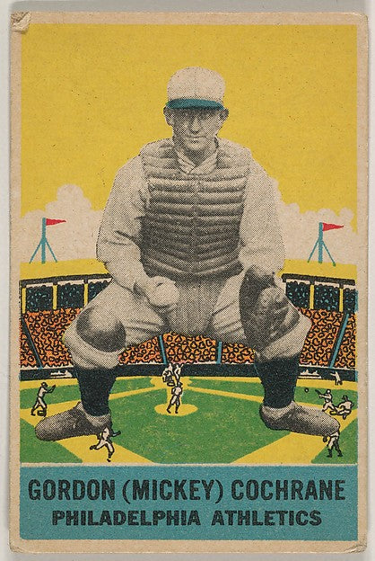 :Gordon Cochrane Philadelphia Athletics-16x12"(A3) Poster