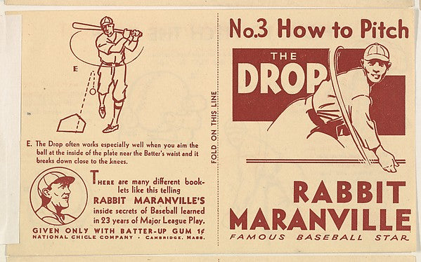 :No. 3 How to Pitch the Drop 1936-16x12"(A3) Poster