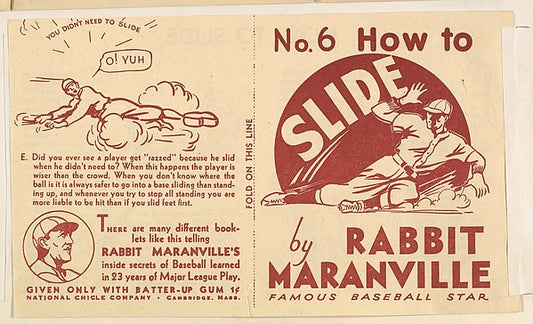 :No. 6 How to Slide 1936-16x12"(A3) Poster