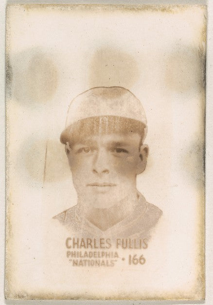 :Card Number 166 Charles Fullis Philadelphia Nationals from -16x12"(A3) Poster