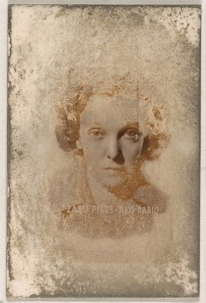 :Unknown RKO Radio star from the Tattoo Orbit series issued -16x12"(A3) Poster