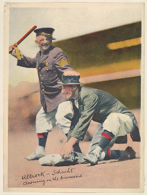 :Altrock and Schacht Clowning on the Diamond from the Colore-16x12"(A3) Poster