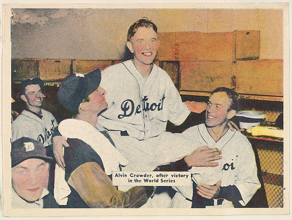 :Alvin Crowder After Victory in the World Series from the Co-16x12"(A3) Poster