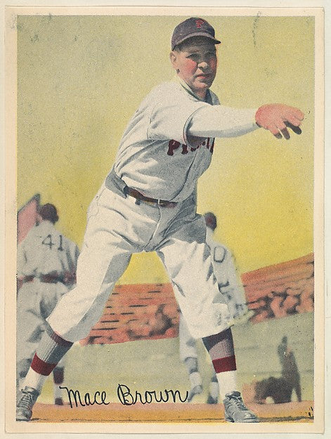 :Mace Brown from the Colored Photos Premiums series issued b-16x12"(A3) Poster