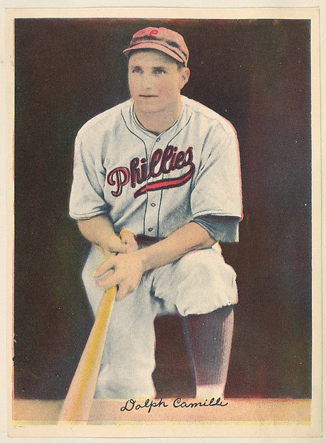 :Dolph Camilli from the Colored Photos Premiums series issue-16x12"(A3) Poster