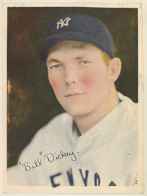 :Bill Dickey from the Colored Photos Premiums series issued -16x12"(A3) Poster