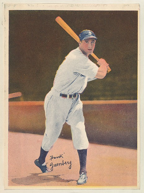 :Hank Greenberg from the Colored Photos Premiums series issu-16x12"(A3) Poster