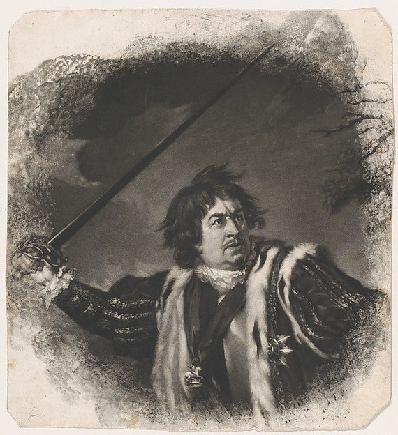 After Nathaniel Dance-Holland:David Garrick as Richard III 1-16x12"(A3) Poster