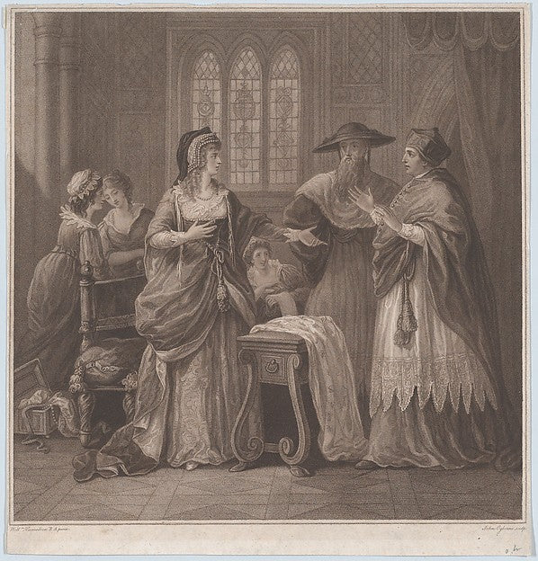 After William Hamilton:The Resentment of Queen Catherine 179-16x12"(A3) Poster