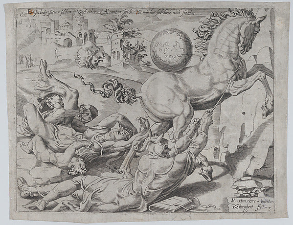 The World Carrying Away Knowledge and Love  from The Unrestrai,  Poster Print Wall Art