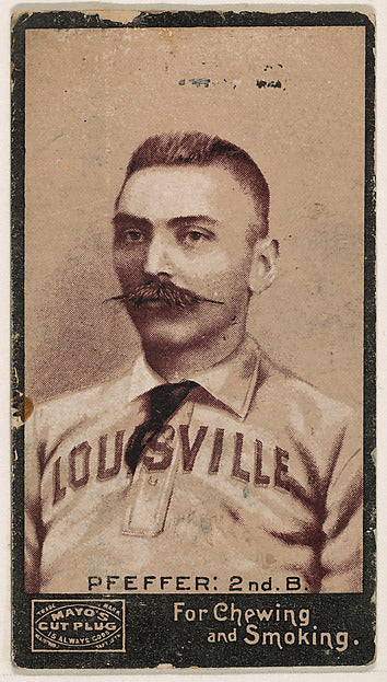 :Pfeffer 2nd Base Louisville from the Mayo's Cut Plug series-16x12"(A3) Poster