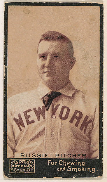 :Rusie Pitcher New York from the Mayo's Cut Plug series for -16x12"(A3) Poster