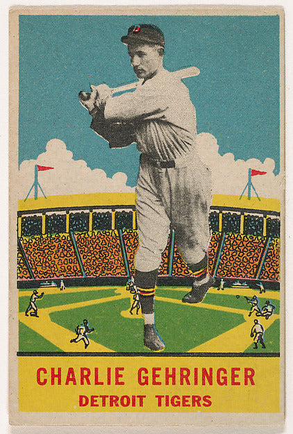 :Charlie Gehringer Detroit Tigers-16x12"(A3) Poster
