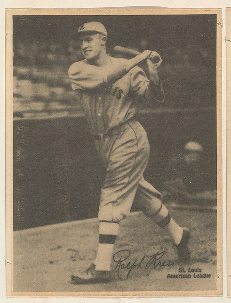 :Ralph Kress St. Louis American League from the Portraits an-16x12"(A3) Poster