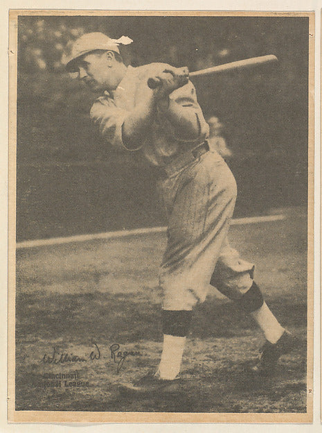 :William W. Regan Cincinnati National League from the Portra-16x12"(A3) Poster