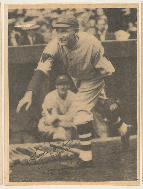 :Sam Jones Washington American League from the Portraits and-16x12"(A3) Poster